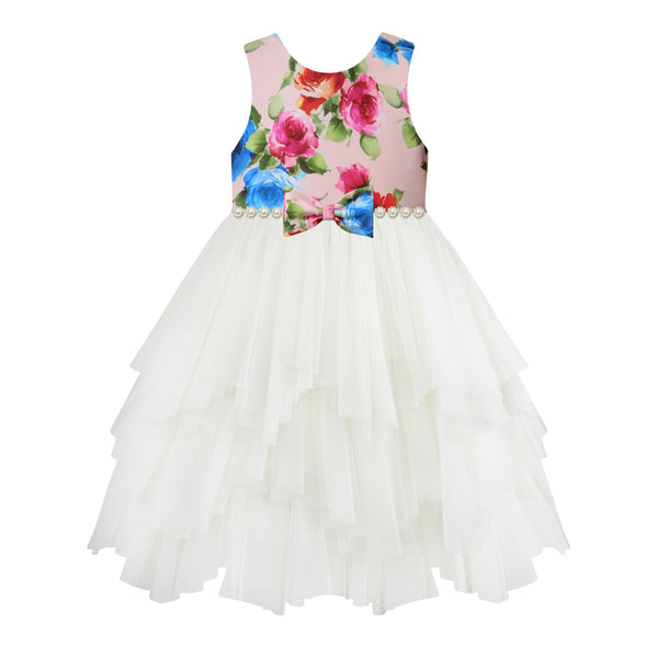 Peach dress on sale for kids