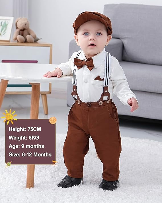 Paparazzi Camel Boys 5 pc Vest Set