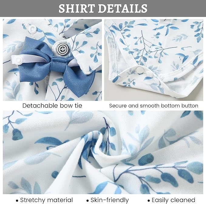 Paparazzi Tiffany Blue Boys 5 pc Vest Set