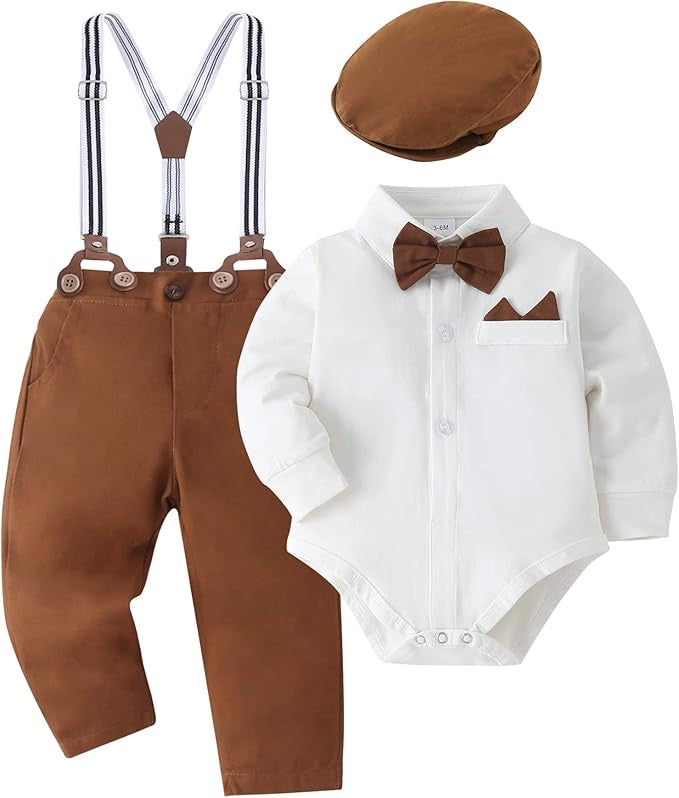 Paparazzi Camel Boys 5 pc Vest Set