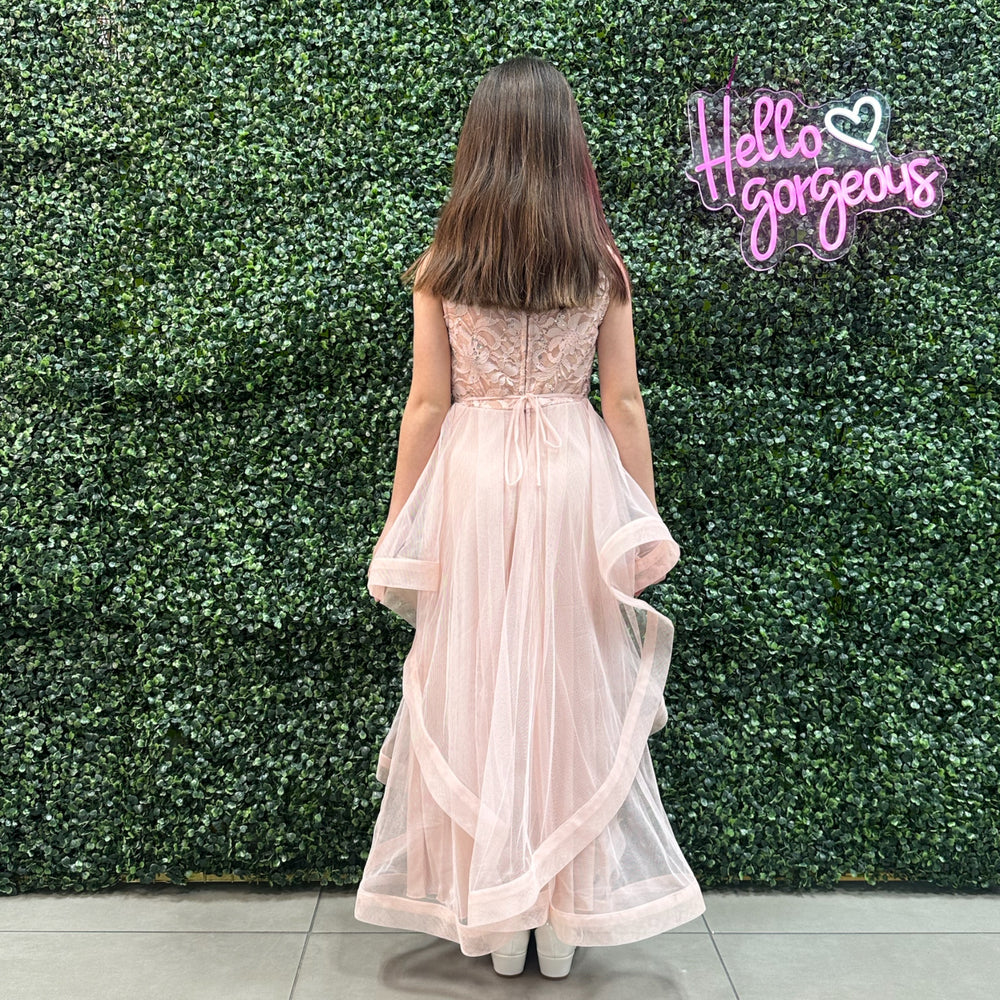 Paparazzi Pink Enchanted Sequin Gown Paparazzi Kids Paparazzi Pink Enchanted Sequin Gown Paparazzi Kids