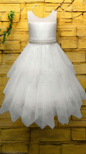 Paparazzi White Peral  First Communion Dress