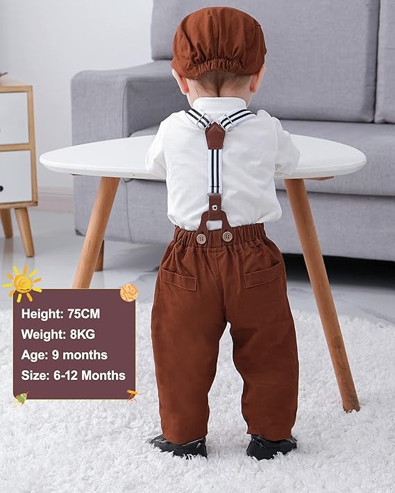 Paparazzi Camel Boys 5 pc Vest Set