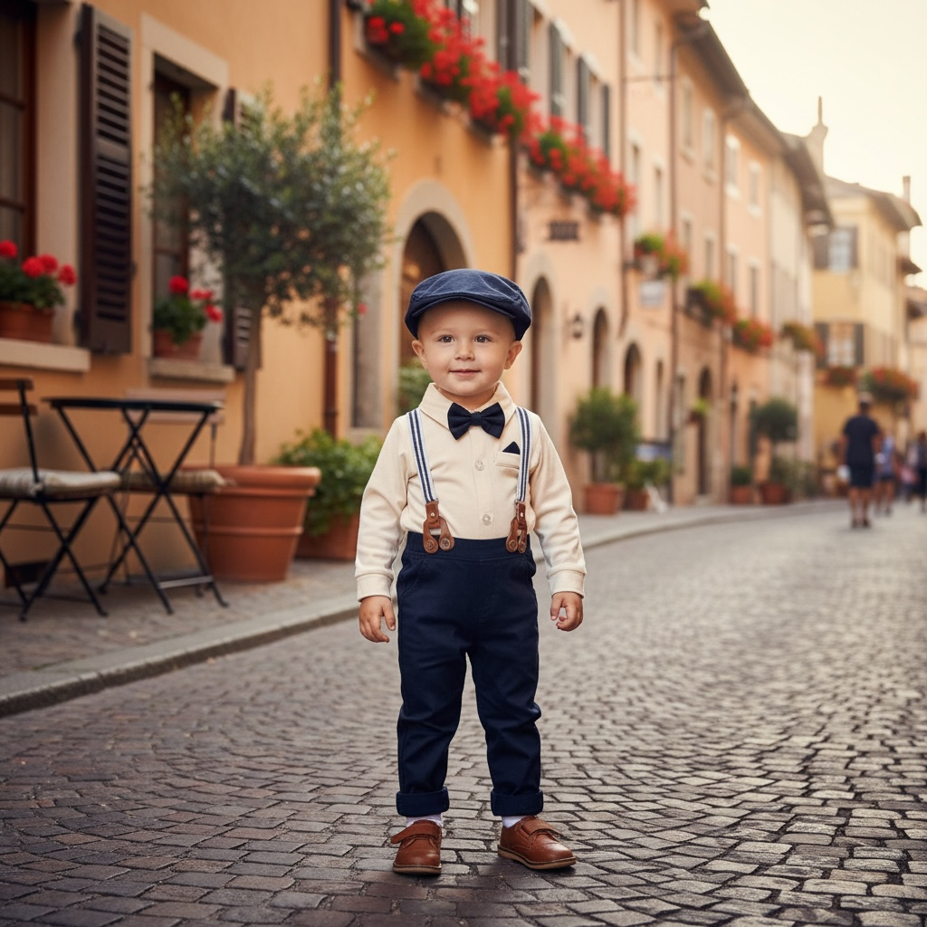 Paparazzi Navy Boys 5pc Vest Set