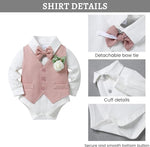 Paparazzi Dust Pink Boys 5 pc Vest Set