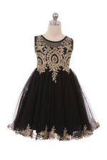 Designer Graduation Dress in Black