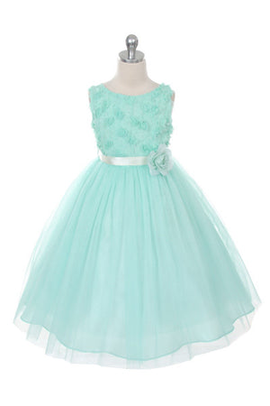 Couture Design Dress in Mint