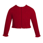 Designer Holiday Red Knitted Sweater