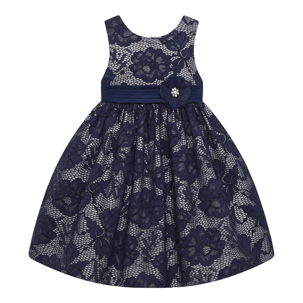 Navy Lace Dress