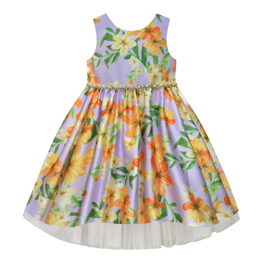 Lilac Orange Floral Paparazzi Kids