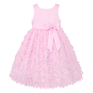 Paparazzi Dress in Baby Pink with Petal Bottom