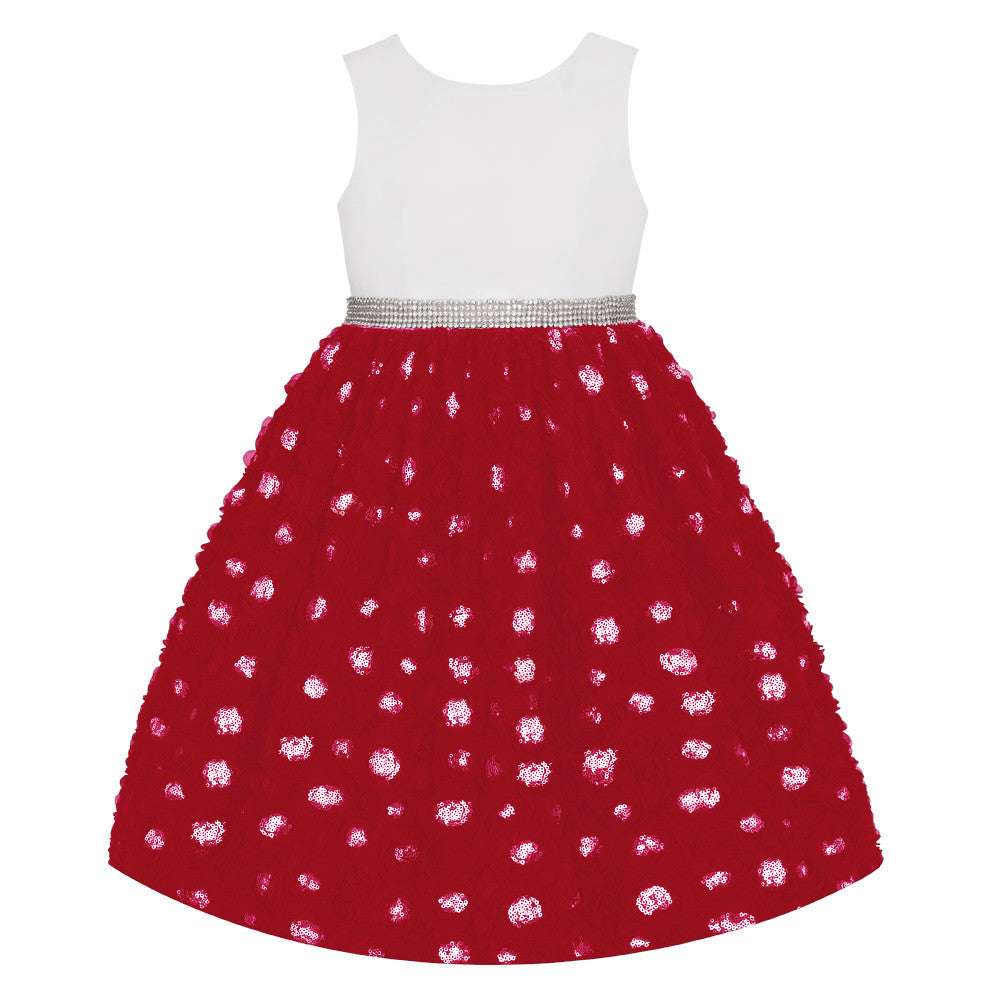 Holiday Red and Silver White