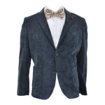 Paparazzi Slate Blue Corduroy  Blazer