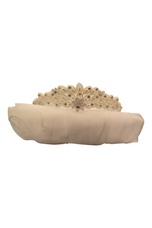 Communion White Crusted Diamond and Veil