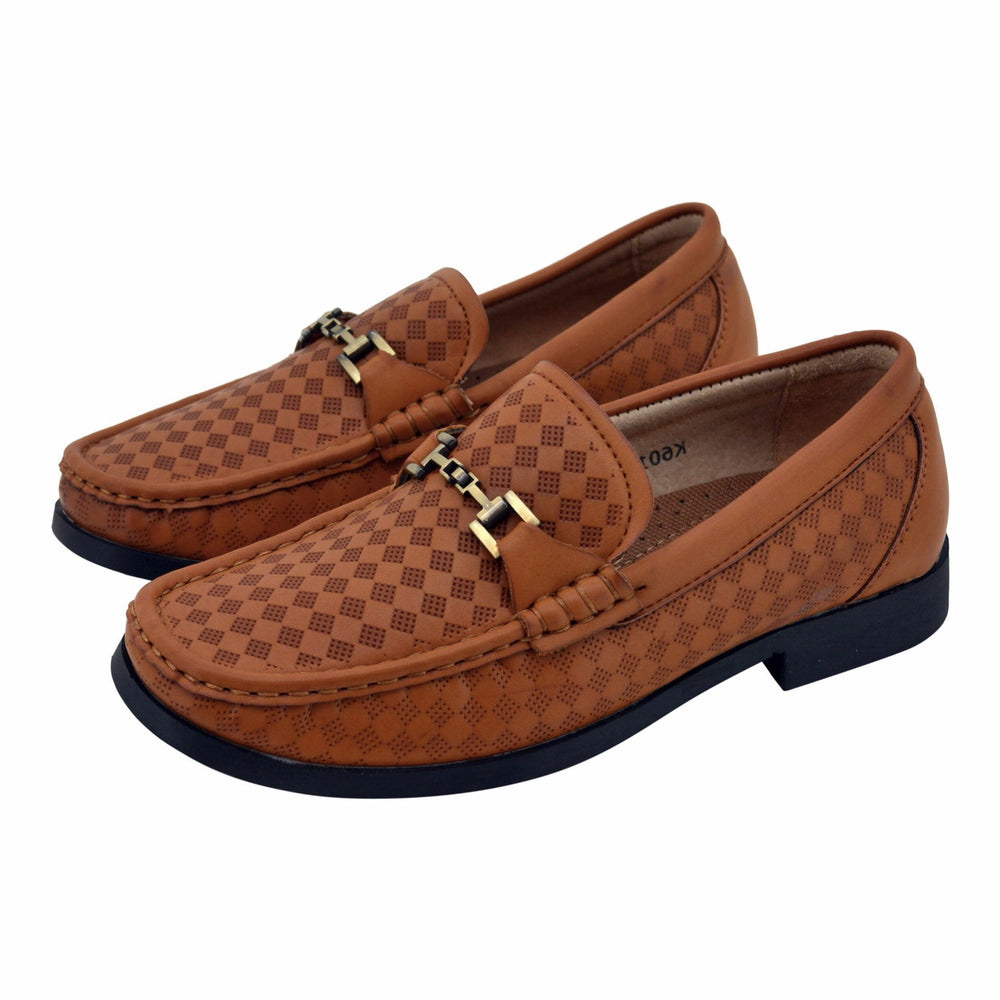 Boys Classic Tan Loafers