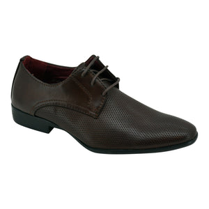 Boys Classic Dark Brown Lace Loafers