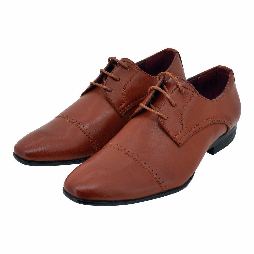 Boys Classic Tan Lace Loafers