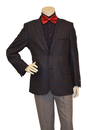 Boys Designer Wool-Blend Tweed Blazer Jacket