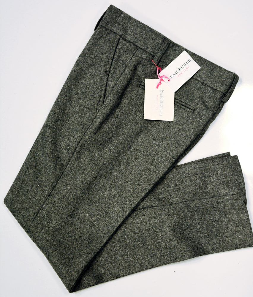 Boys' Slim Wool-Blend Tweed Pant