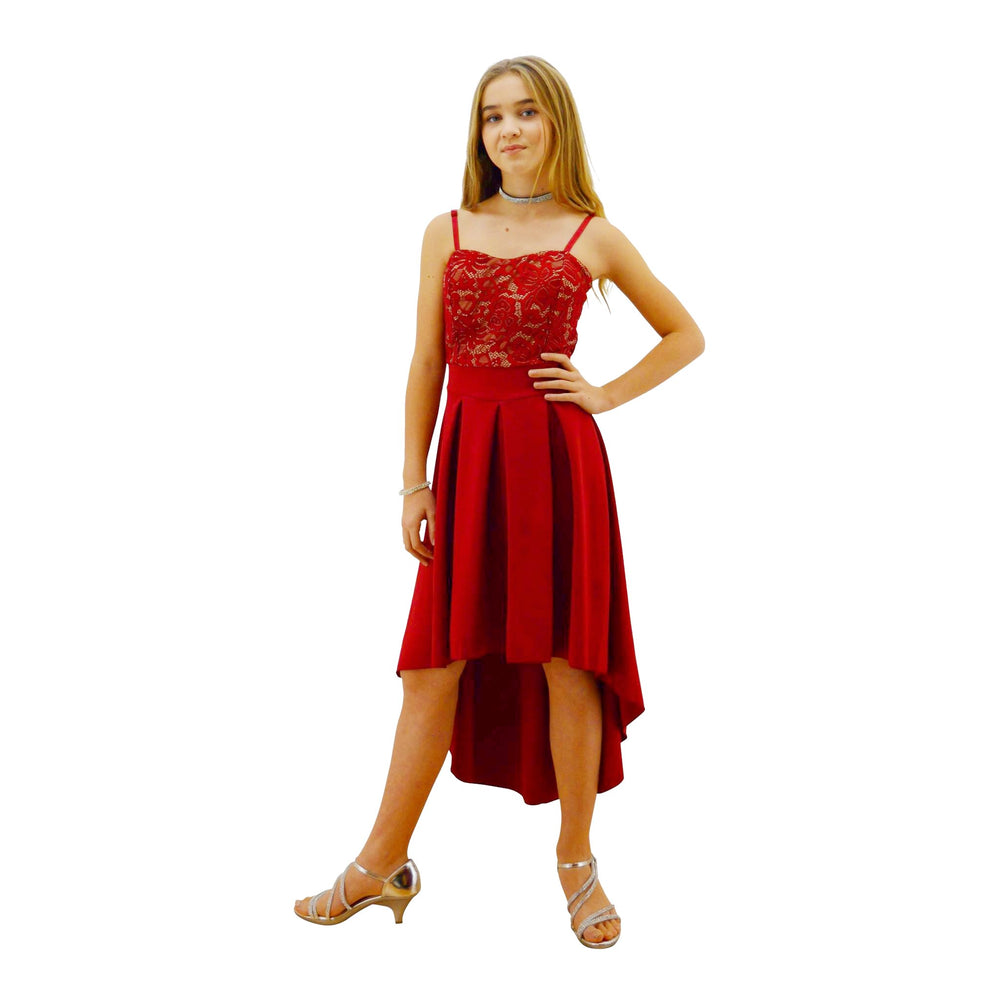 Paparazzi Couture design dress in Burgundy Lace