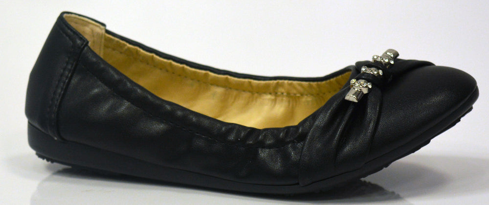 Girls Leather Flats