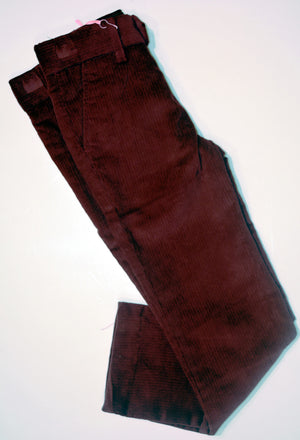 Boys Slim Fit Corduroy Pant