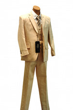 Ronaldo Natural Linen 5 pc Suit