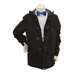 Boys' Wool Toggle Jacket with Hood