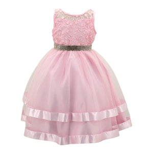 Paparazzi Diamond Dress in Baby Pink