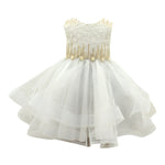 Baby Dress in Candlelight Cream
