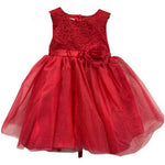 Holiday Red With Heart Cutout  Dress