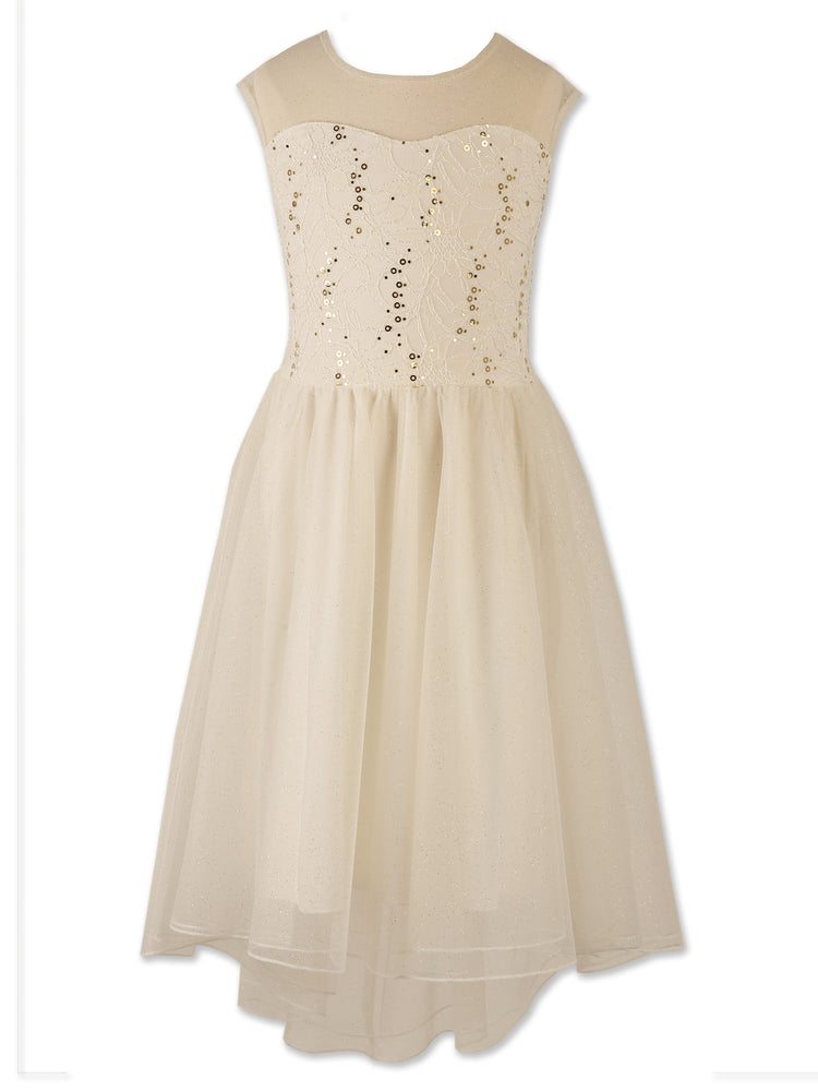 Cream deals designer dresses