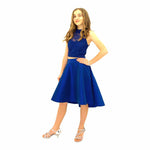 Paparazzi  Sequence High Low dress in Royal Blue