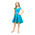 Paparazzi Couture Diamond Accent dress in Turquoise