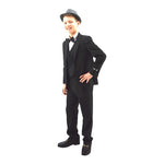 Ronaldo Designer Black Tuxedo Suit