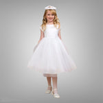 Mishi 3/4 dress in White