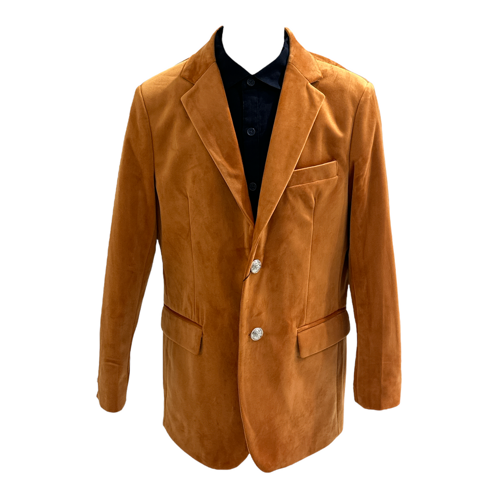 Boys 2025 suede blazer