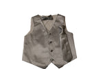 Boys 4 pc Satin Vest Set