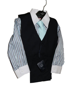 Boys 4 pc Vest Set