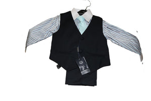 Boys 4 pc Vest Set