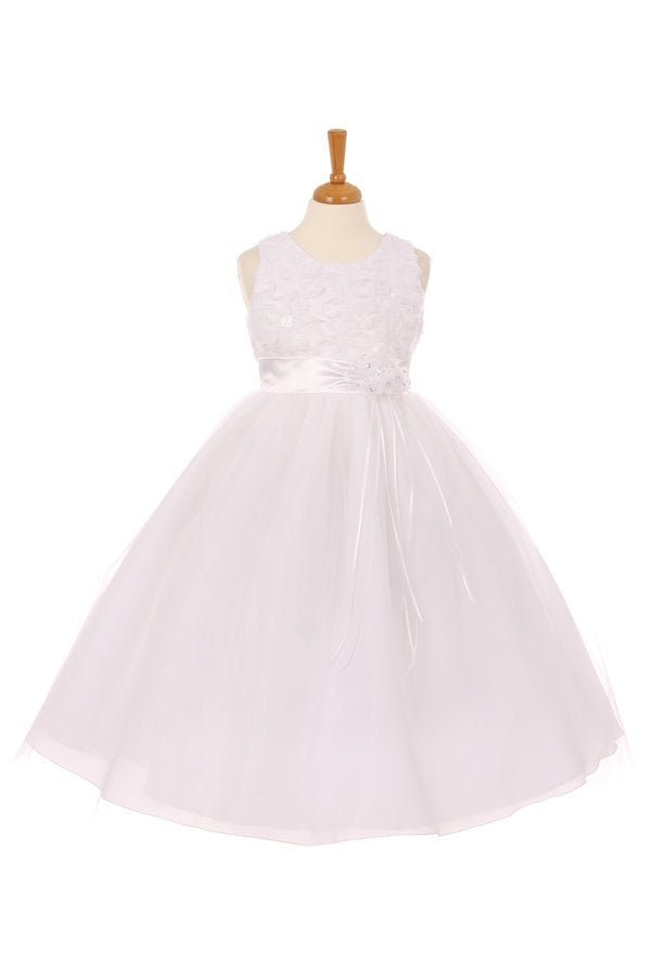 Paparazzi White Lace Communion Dress